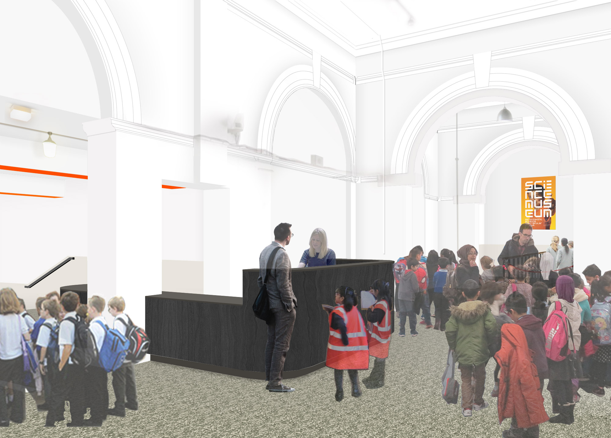 Science Museum Groups Entrance → HAT Projects